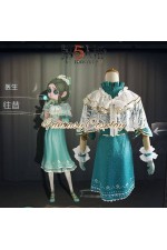 Identity V Doctor Emily Dyer Yesterday Blue Dress Kids Children Cosplay Costume